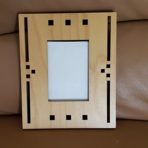 Decorative Lasercraft Wooden Picture / Photo Frame